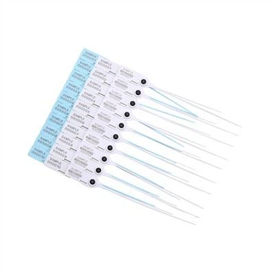 Простая заземленная этикетка пластиковые уплотнения безопасности